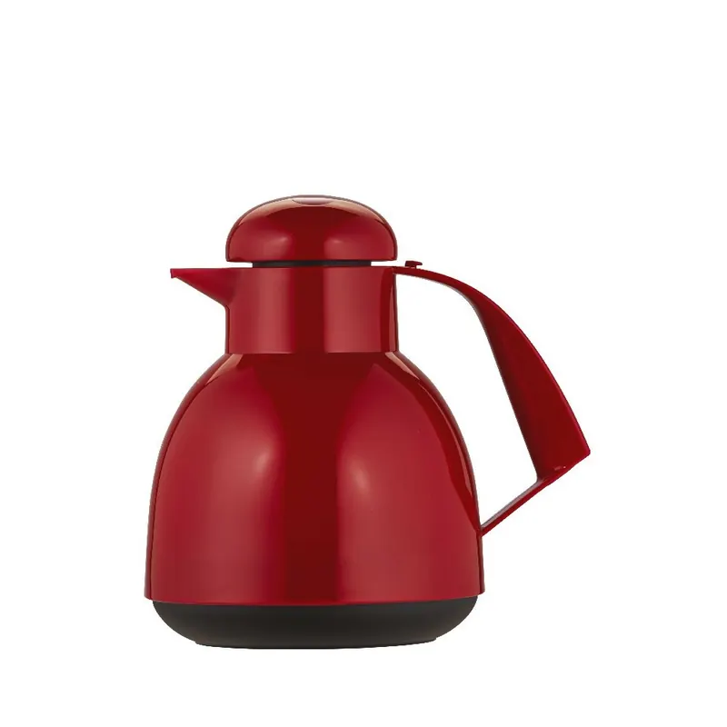 HELIOS Day Push Isolierkanne mit DT 1,0 l rot