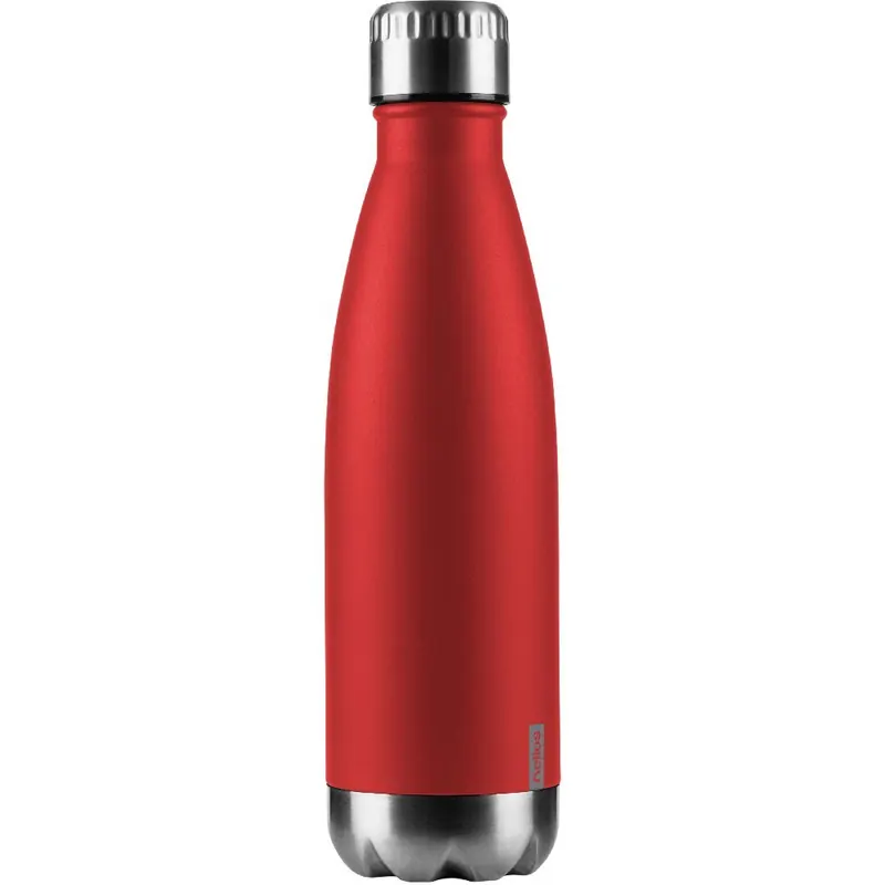 HELIOS Enjoy Edelstahl-Isolierflasche 0,5 l rot
