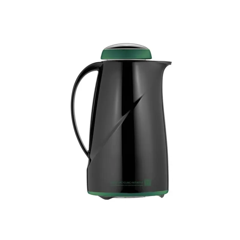HELIOS Green Wave Isolierkanne 1,0 l schwarz