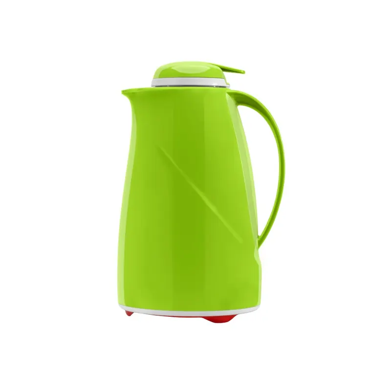 HELIOS Isolierkanne Wave Push 1,5 l Drucktaste kiwi