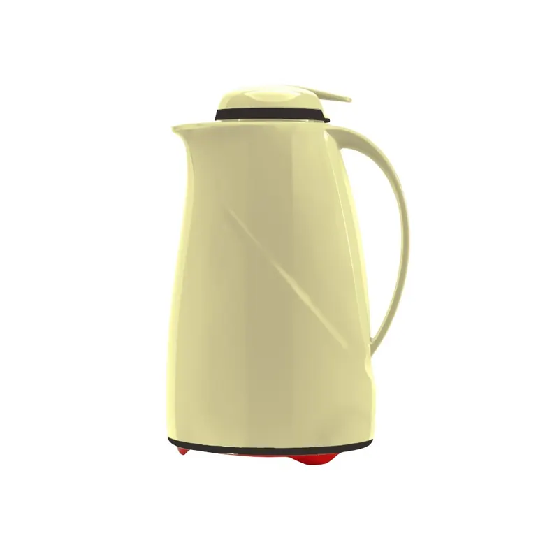HELIOS Isolierkanne Wave Push 1,5 l Drucktaste vanille