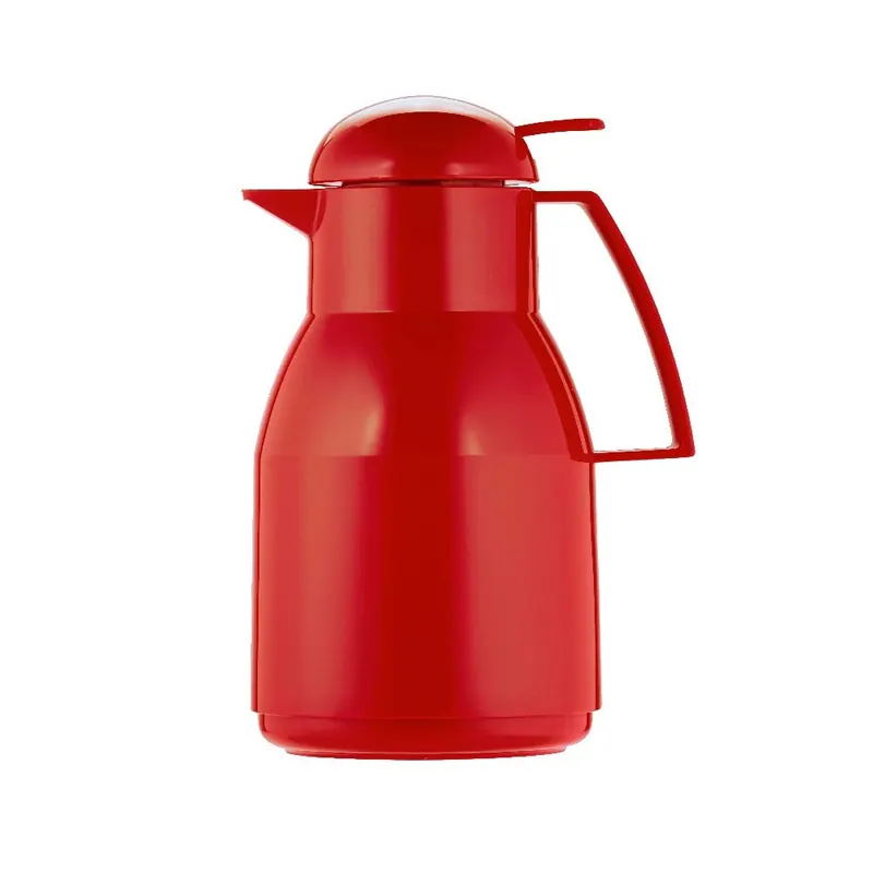 HELIOS Top Push Isolierkanne 1,0 l rot
