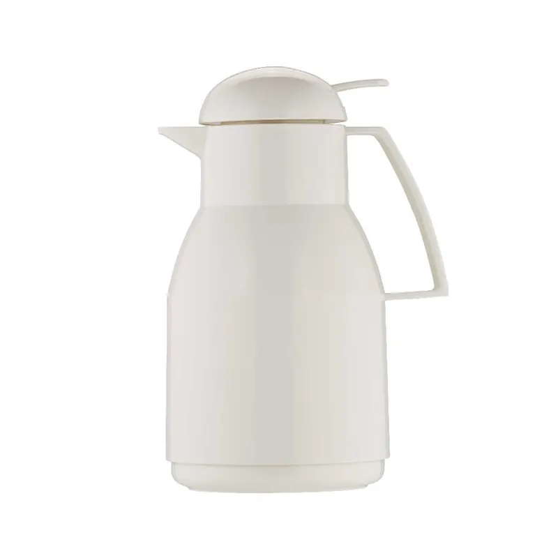 HELIOS Top Push Isolierkanne 1,0 l weiß