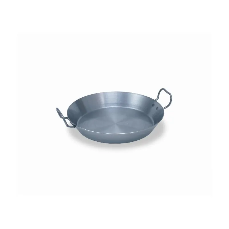Helmensdorfer Paella-Pfanne mit Griffen & gebläut | Ø 24,5 cm