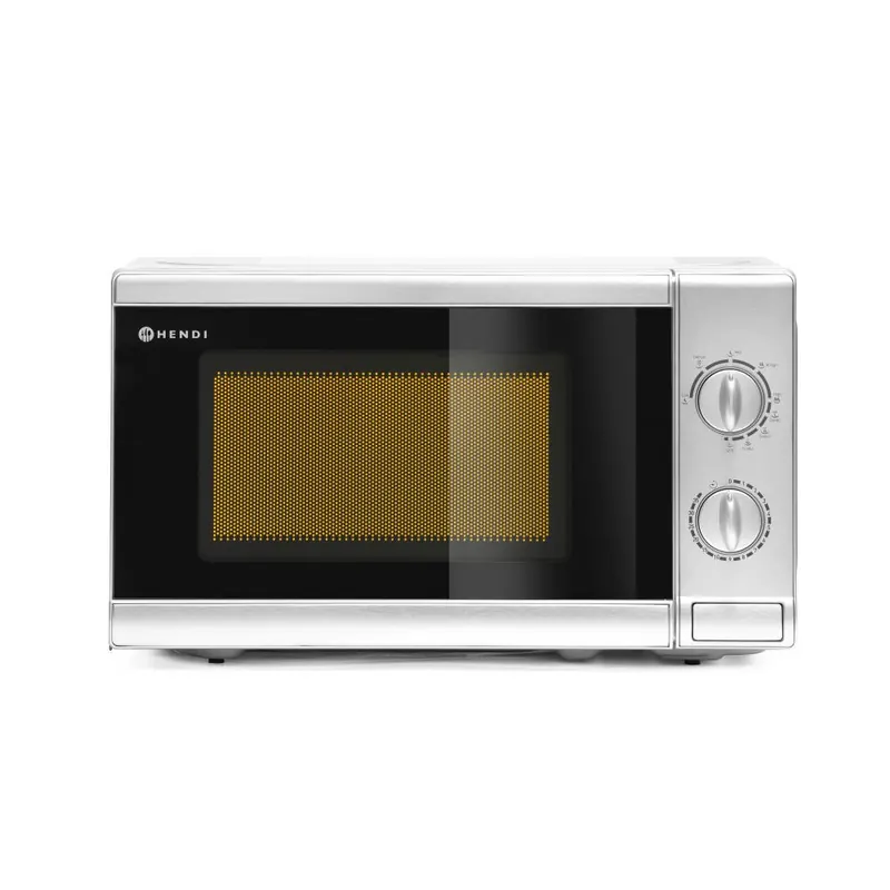 HENDI Mikrowelle mit Grillfunktion, 20L, 230V/1050W, 440x330x(H)259mm