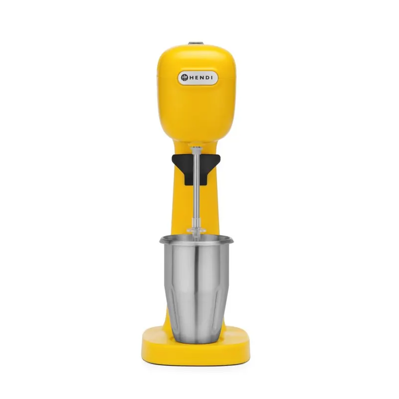 HENDI Milchshake-Mixer-Design by Bronwasser, Gelb, 230V/400W, 170x196x(H)490mm