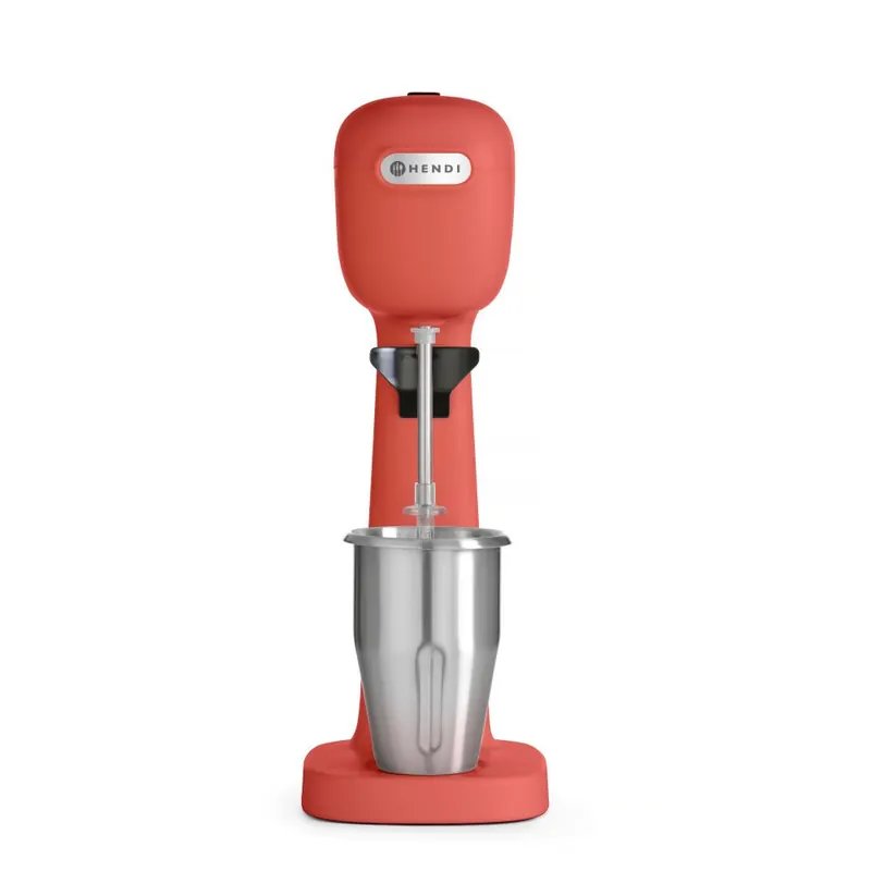 HENDI Milchshake-Mixer-Design by Bronwasser, Rot, 230V/400W, 170x196x(H)490mm