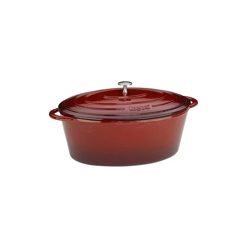 kela Bräter oval Calido rot 35 × 28,5 × 14,5 cm