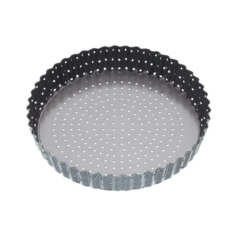 KitchenCraft Tarteform mit Hebeboden & Löchern