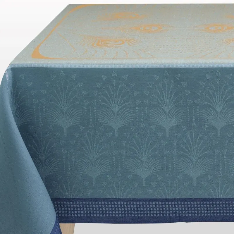 Le Jacquard Francais Tischdecke CABARET PAON | 175 x 175 cm