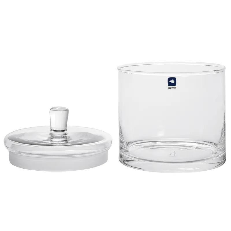 LEONARDO Glasdose TOP handgefertigt mit Deckel 1,2 l klar