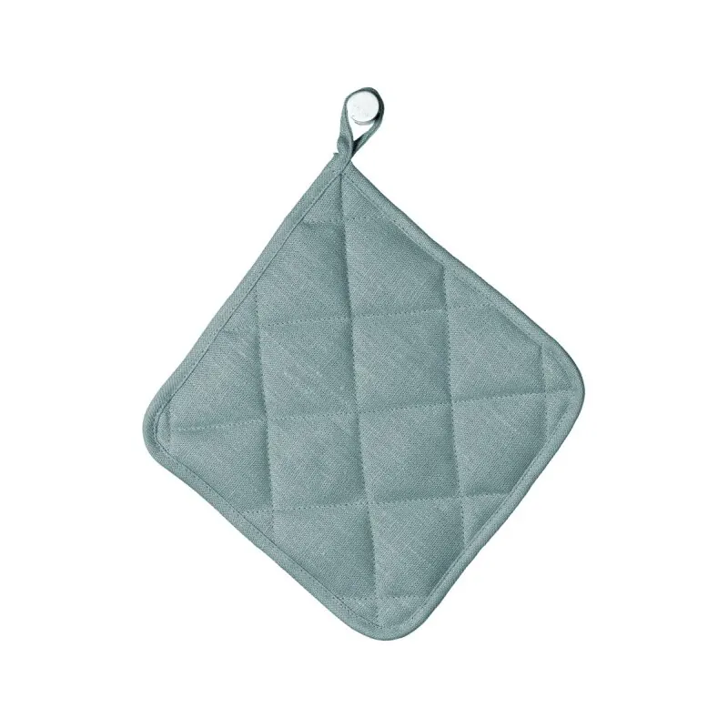 Lovely Linen CLASSIC Topflappen aus Leinen eisblau