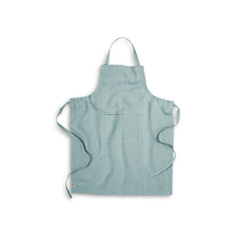 Lovely Linen Schürze Classic aus Leinen eisblau