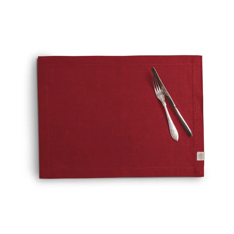 Lovely Linen Tischset CLASSIC rot | 1 Stk.