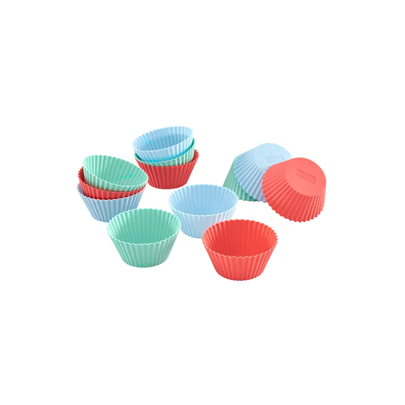 Lurch Flexi®Form Silikon-Muffinförmchen pastell, 6 Stk.