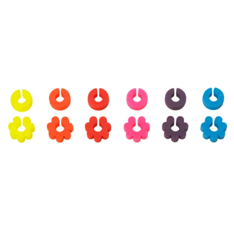 Lurch Glasmarkierer FANCY RINGS, 12er Set
