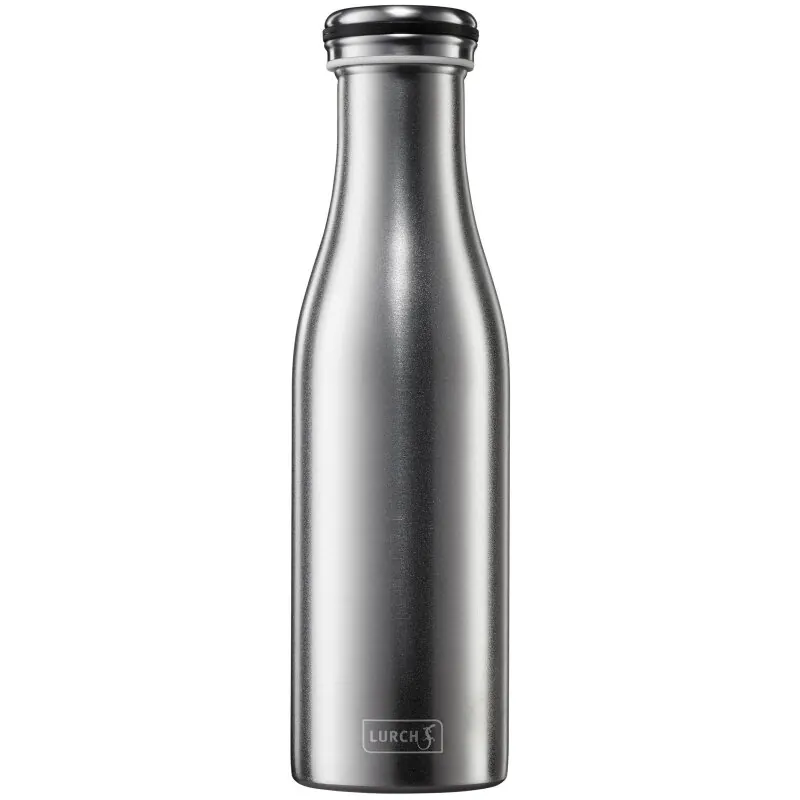 Lurch Isolierflasche 0,5 l aus Edelstahl silber