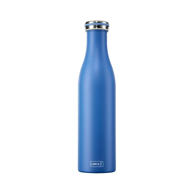 Lurch Isolierflasche aus Edelstahl azur 0,75 l