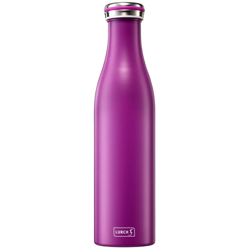 Lurch Isolierflasche aus Edelstahl in purple 0,75 l