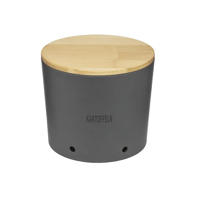 MAGU Kartoffeltopf "Natur-Design" schiefer