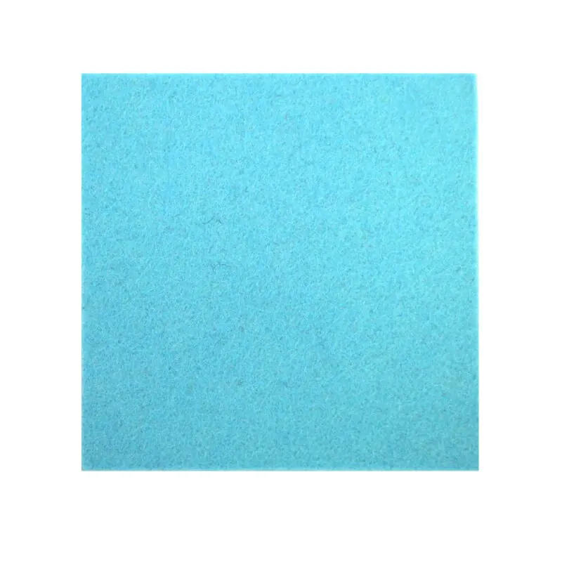 Metz Textil & Design Filzuntersetzer quadratisch | 20 x 20 cm | türkis