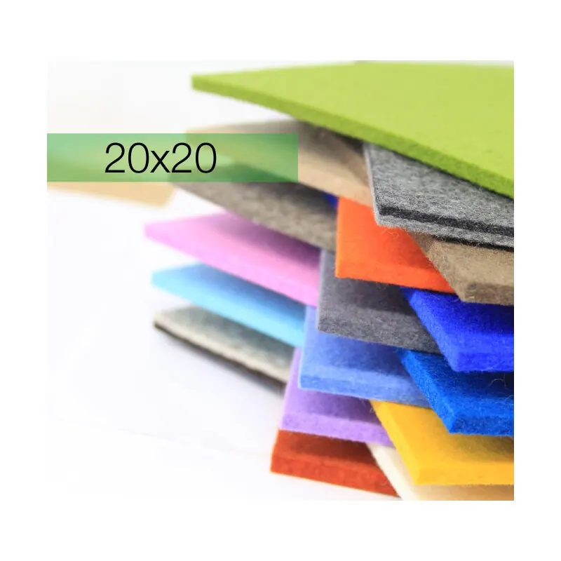 Metz Textil & Design Filzuntersetzer quadratisch | 20 x 20 cm