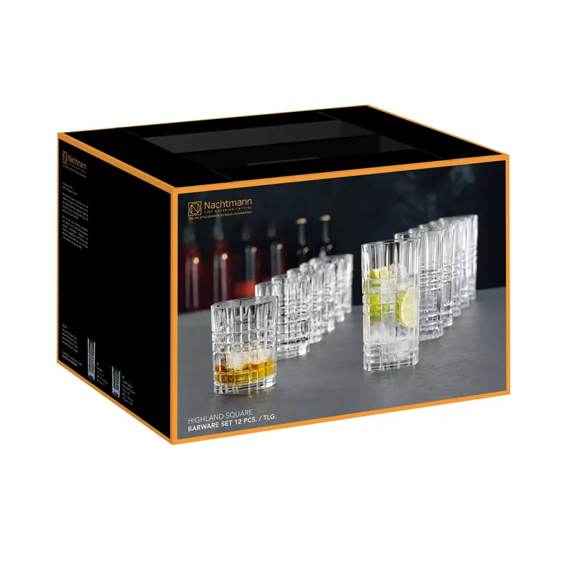 Nachtmann Highland Square Becher – 12er Set