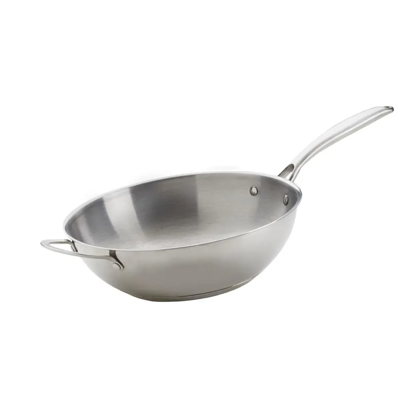 NAPOLEON 12" Wok aus Edelstahl