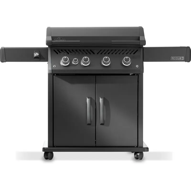 NAPOLEON  Phantom, Rogue® PRO 30 Plancha, SIZZLE ZONE™ Seitenbrenner, mattschwarz