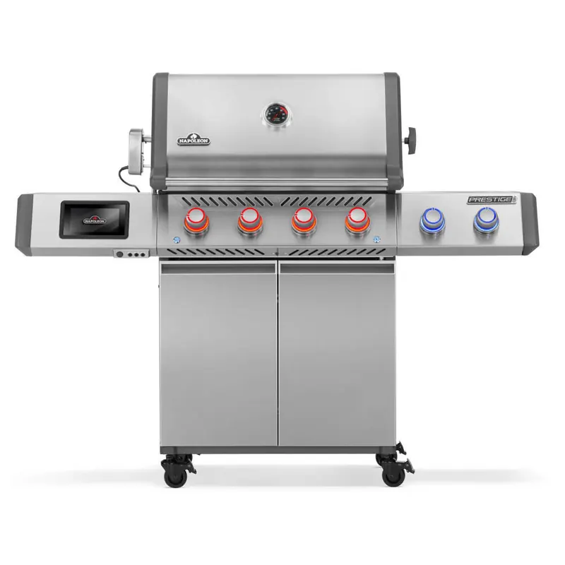 NAPOLEON  Prestige PRO™ 500, Connected, Edelstahl, inkl. Drehspieß