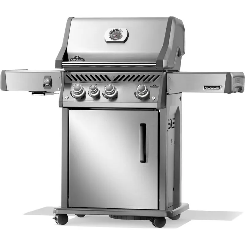 NAPOLEON Rogue Pro 425, SIZZLE ZONE Seitenbrenner, Edelstahl