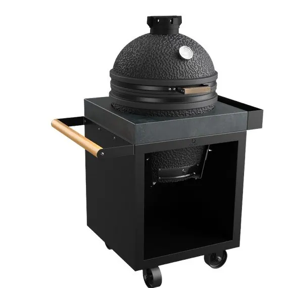 OFYR Kamado Table Black 65 Pro Concrete The Bastard
