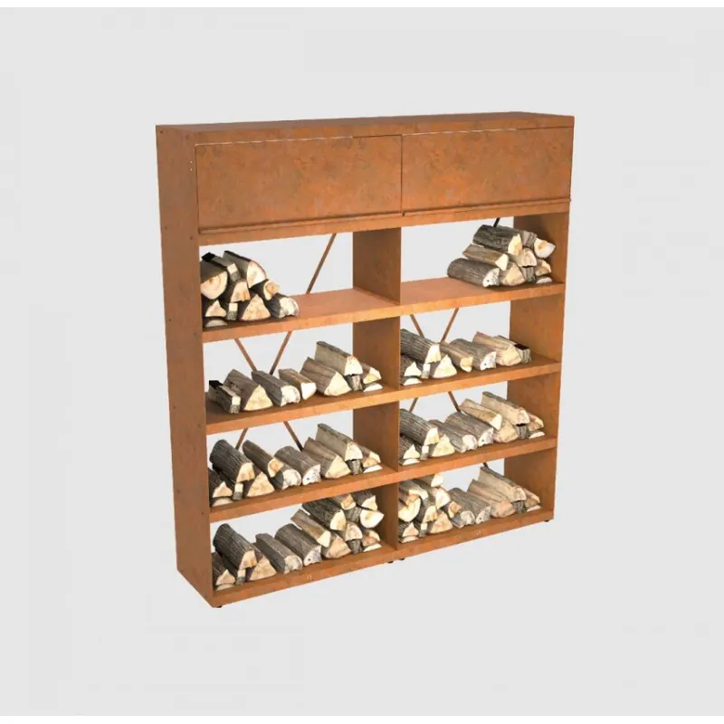 OFYR Wood Storage Corten 200