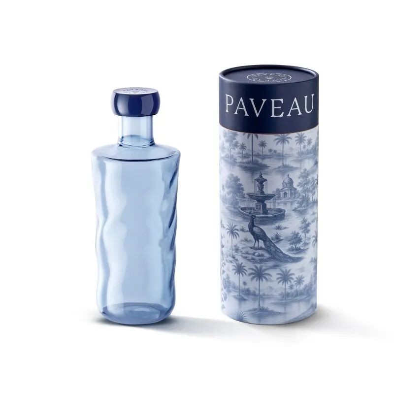 Paveau Swirl Karaffe aus Glas, mundgeblasen 0,75 L midnight