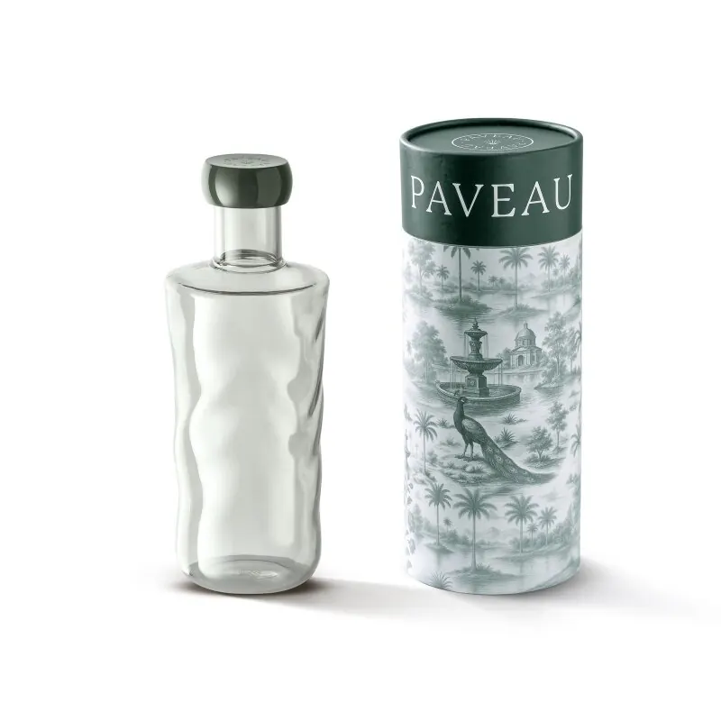 Paveau Swirl Karaffe aus Glas, mundgeblasen 0,75 l misty