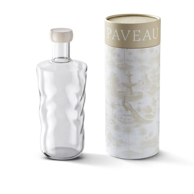 Paveau Swirl Karaffe aus Glas, mundgeblasen 1,25 l wave