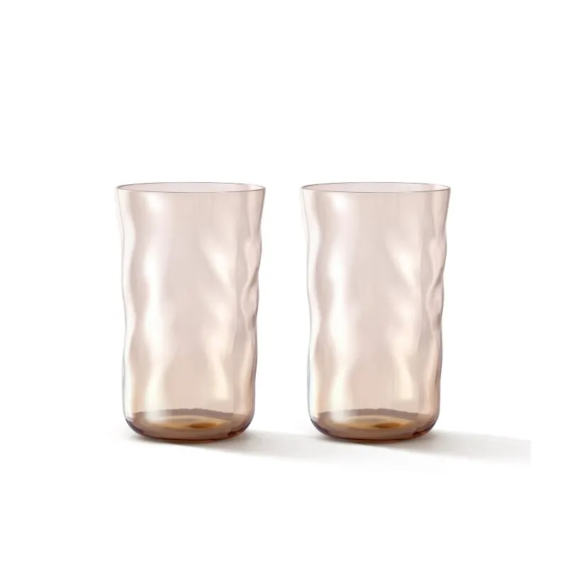 Paveau Swirl Longdrinkgläser mundgeblasen, glow 2 Stk.