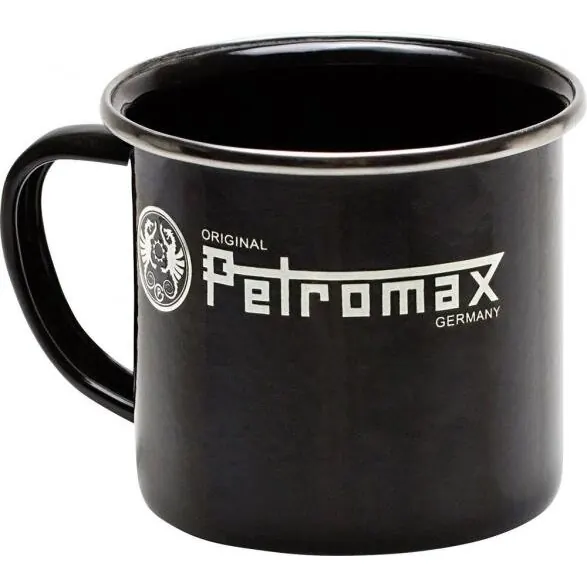 PETROMAX Emaille-Becher schwarz