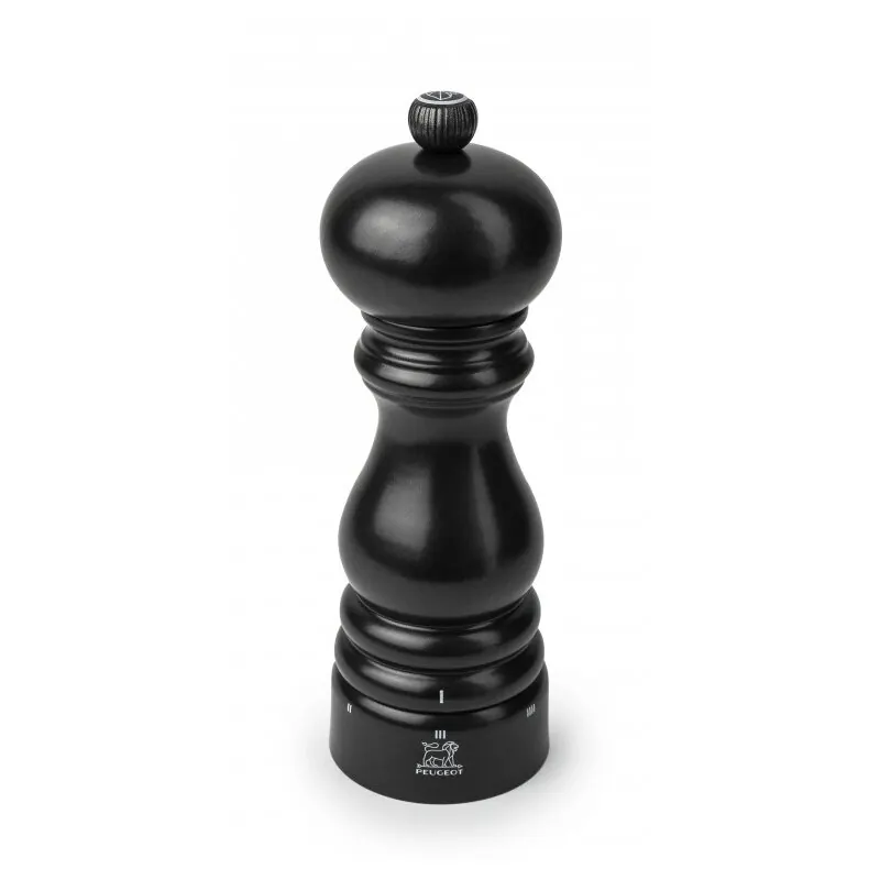 Peugeot PARIS Salzmühle Black Satin U-Select, 18 cm
