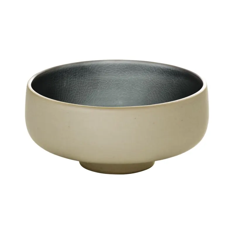 Playground NARA Dip-Schälchen rund grau 8 cm
