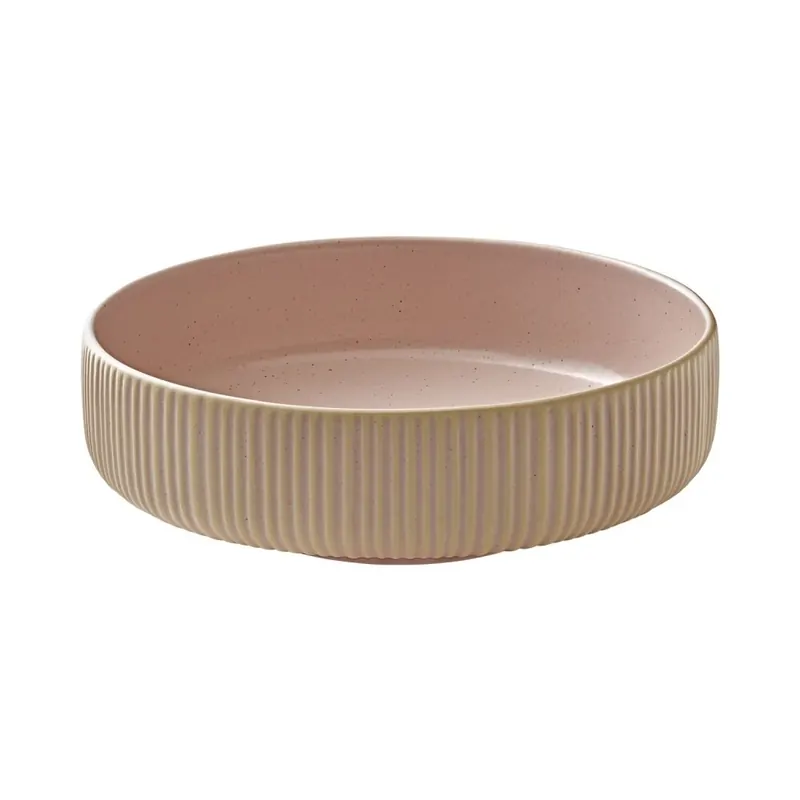 PLAYGROUND NARA Schüssel rund Relief rosé 16cm/0.71l