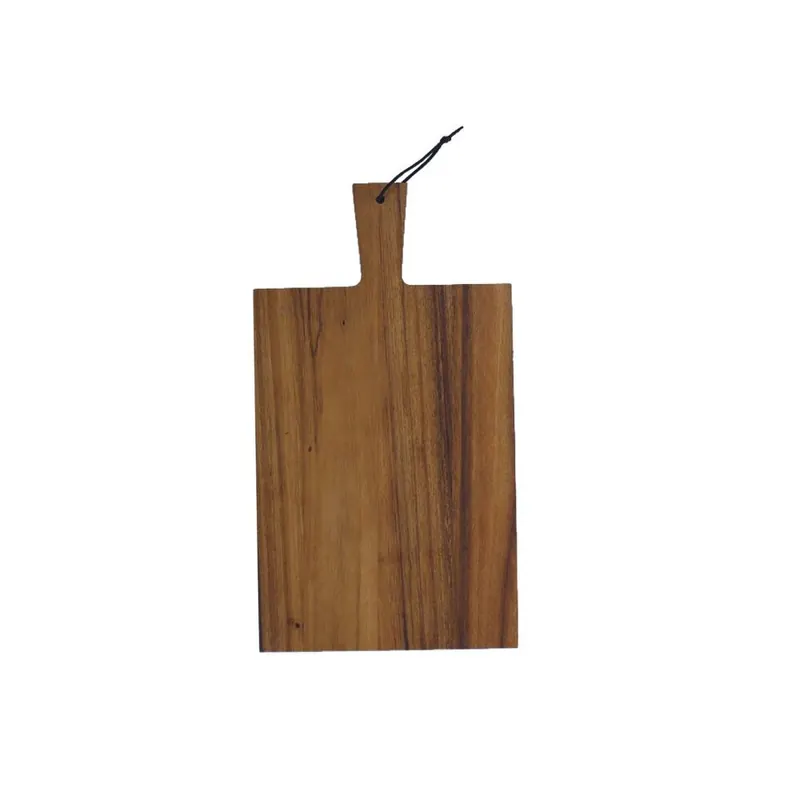 Playground Servierbrett eckig Akazie 35x25 cm mit Griff
