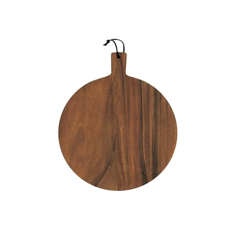 Playground Servierbrett rund Akazie 25 cm mit Griff