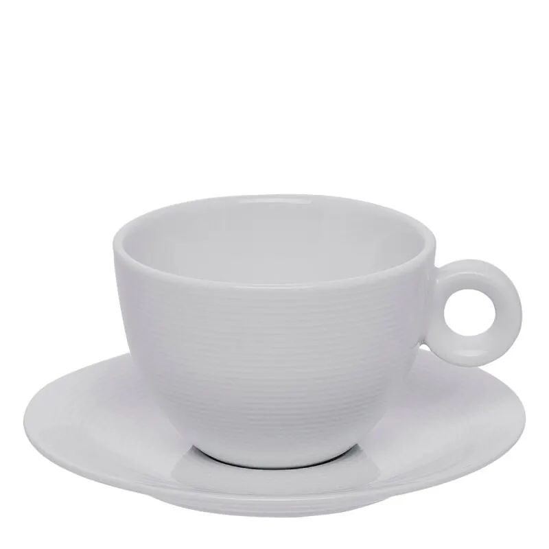 Porzellan Kaffeetassen Set - Basic Chic