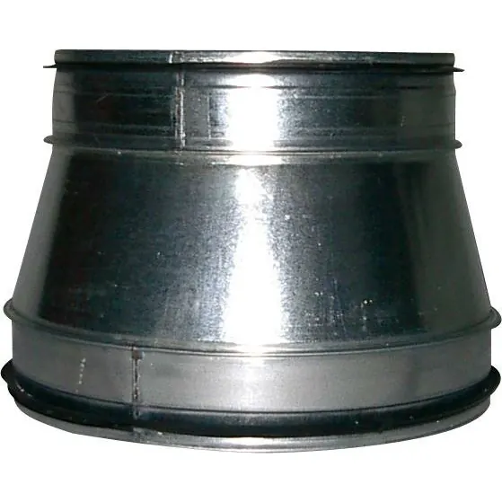 Reduzierstück Wickelfalzrohr 265 x 265 x 140 mm 5/250