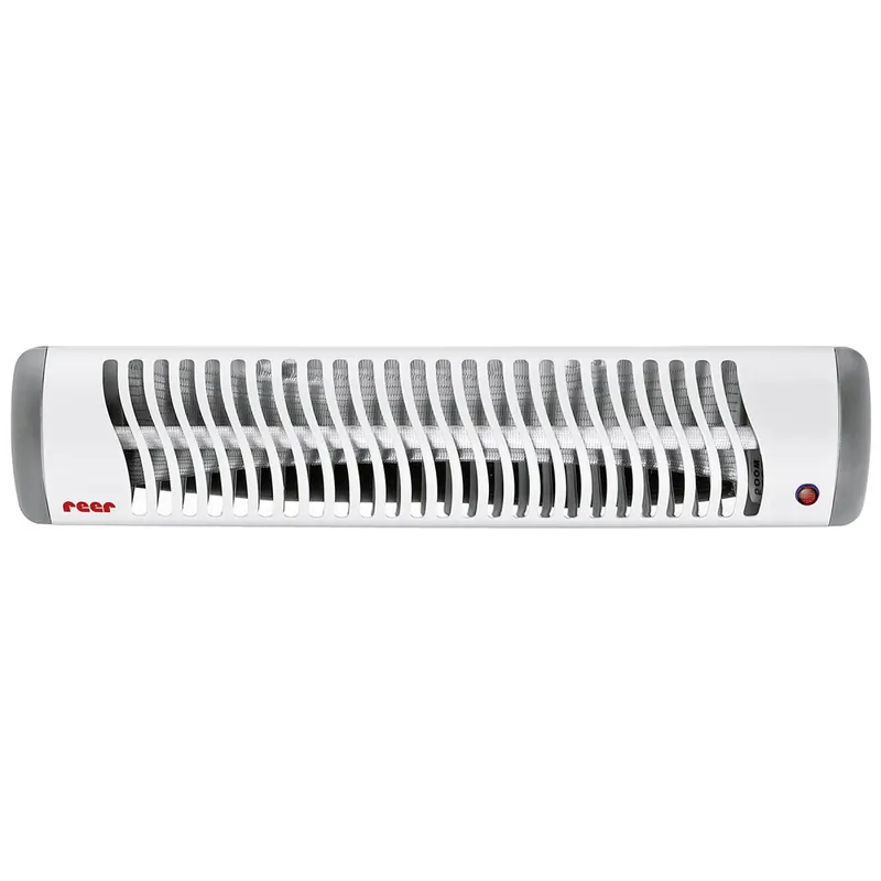 reer EasyHeat Wickeltisch-Wärmestrahler (Wandgerät) 500W weiß / grau – 4er Vorteilset