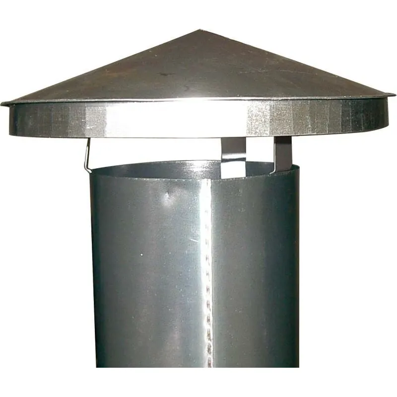 Regenhaube 450 x 450 x 250 mm für 250er Rohre 7/250