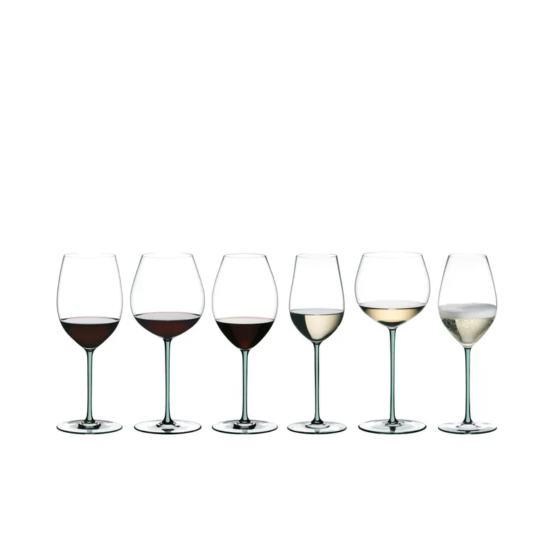 Riedel Fatto A Mano Mint Weißwein Duo – 2er Vorteilset