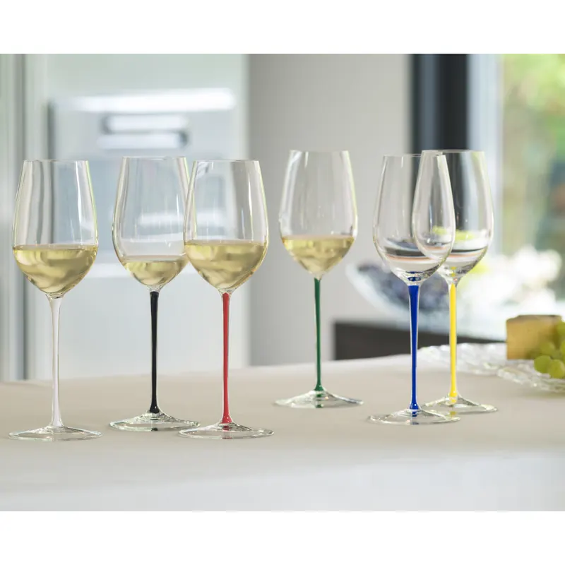 Riedel Fatto A Mano Riesling/Zinfandel - Dunkelblau – 2er Vorteilset