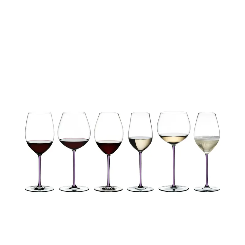 Riedel Fatto A Mano Violett Rotwein Duo – groß – 4er Vorteilset